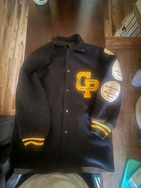 Vintage 1970s Northeastern All-District Band Letterman Varsity Jacket